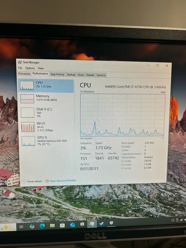 Ordinateur complet pour jeux et traveaux i7-6700 et GTX 1650 OC in Desktop Computers in City of Montréal - Image 8