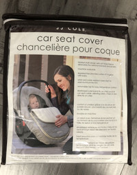 car seat cover chancelière pour coque JJ Cole 15" x 22"