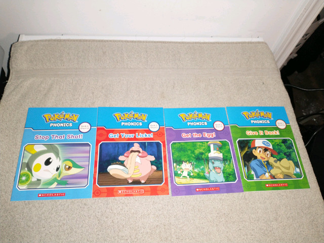 Pokemon phonics 12 book set  in Children & Young Adult in Red Deer - Image 4