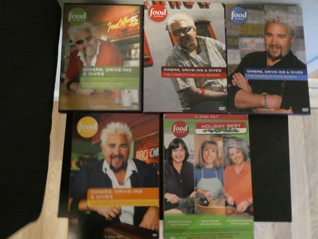 Guy Fieri Diners Drive-Ins and Dives:  seasons 1-2-3-4 (DVD) dans CD, DVD et Blu-ray  à Ville de Montréal
