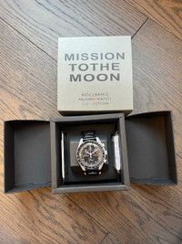 Omega Swatch MoonSwatch Moon Watch, with box and papers