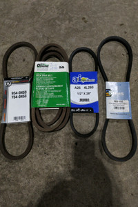 Lawn Tractor Drive Belts - Ass't Lot MTD, Cadet, Troy, Craftsman