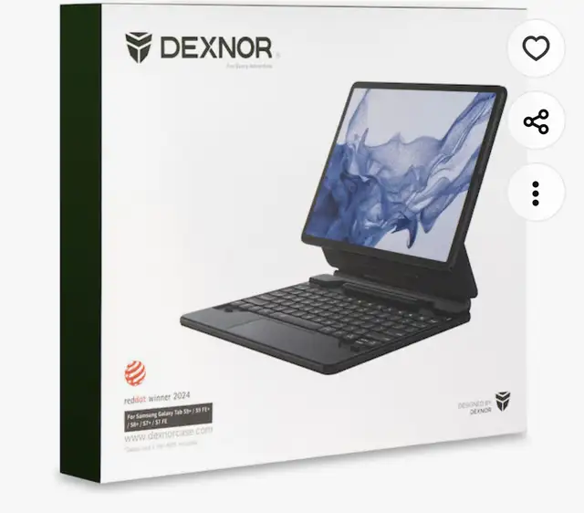 Dexnor Tablet Keyboard Case (Pink)65689556482689120