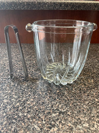 Glass Ice Bucket