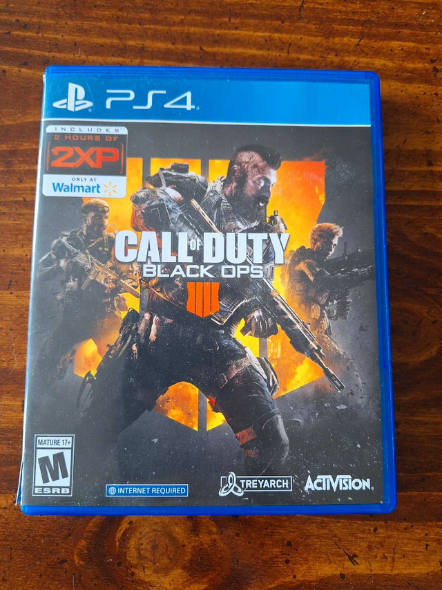Call of Duty Black Ops 4 for PS4 in Sony Playstation 4 in Kingston