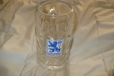 Lowenbrau Munchen 1 Liter Dimpled German Beer Stein, View more