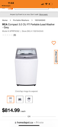 Portabale  washing machine