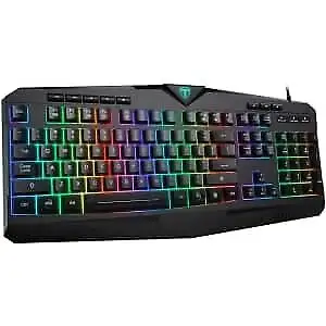 PICTEK Light up  RGB Gaming Keyboard - Black GEPC232ABUS in Mice, Keyboards & Webcams in Mississauga / Peel Region - Image 2