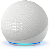 Echo Dot (5th Gen, 2022 release) with clock | Smart speaker with