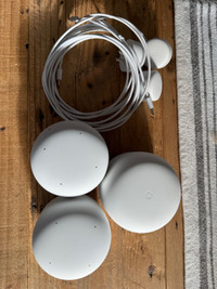 Google Nest Mesh Wifi with Speakers