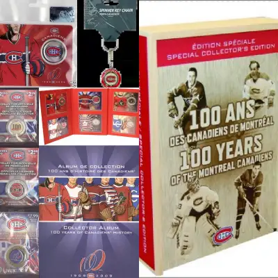 CANADIENS-DE-MONTRÉAL coins + dvds, View more