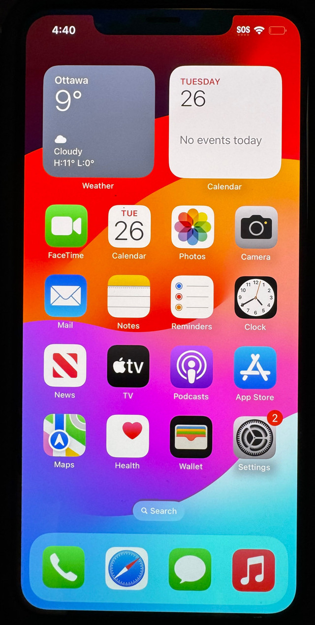 iPhone Xs Max 64GB Black unlocked in Cell Phones in Trenton