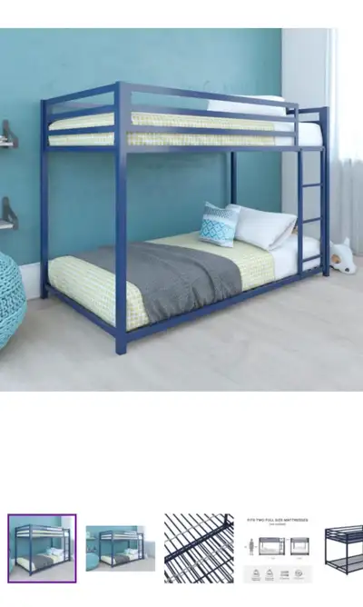 Bunk bed twin, View more