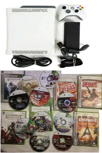 Boxing Day Great Xbox 360 60G + 1 Controller + 15  Games $129, View more