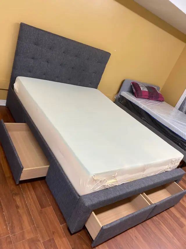 NEW MATTRESSES JEFFTHEMATTRESSGUY@FACEBOOK in Beds & Mattresses in Peterborough - Image 2