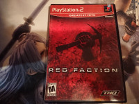 RED FACTION for PlayStation 2, COMPLETE