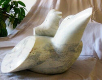 Art4u2enjoy SALE SALE Sculpture in marble: “A young wilder voice
