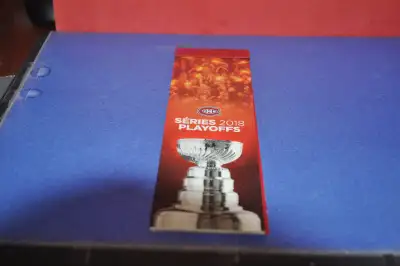 2018 montreal canadiens playoffs hockey lot of 8 tickets unused nice + Approximation 8.75 inches by...