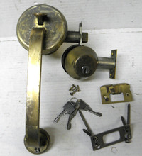 Weiser Front door deadbolts lock set w/ hardware