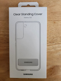 Samsung Galaxy S22 Clear Standing Cover (NIB)
