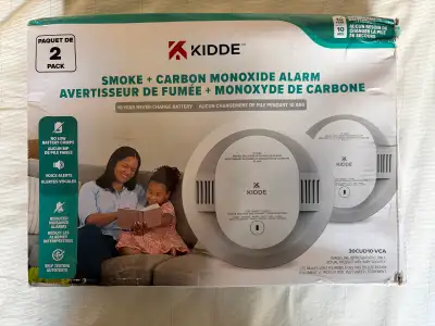 New in box Kidde wireless smoke & Carbon monoxide alarms, View more