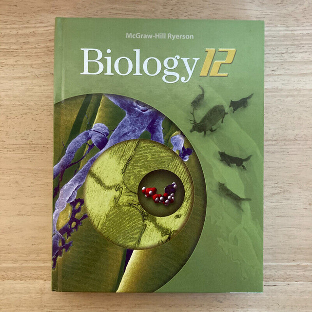 *$39 McGraw BIOLOGY 12 Textbook, Free Inner GTA Delivery in Textbooks in City of Toronto - Image 2