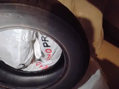 4 Firestone winters, originally off a Dodge journey, 17 inch, lots of tree and life left, call me 43...