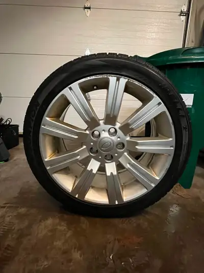 selling set of 4 pirreli winter tires on range over winter rims, don't need to sell but taking up sp...