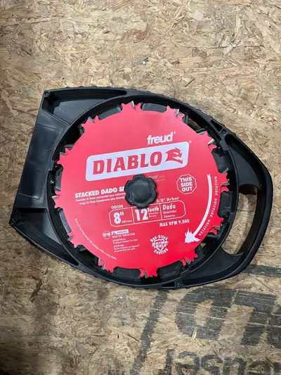 Brand new Freud ‘Diablo’ Dado Blades for sale in original packaging. Never used, asking $100 OBO. Ca...