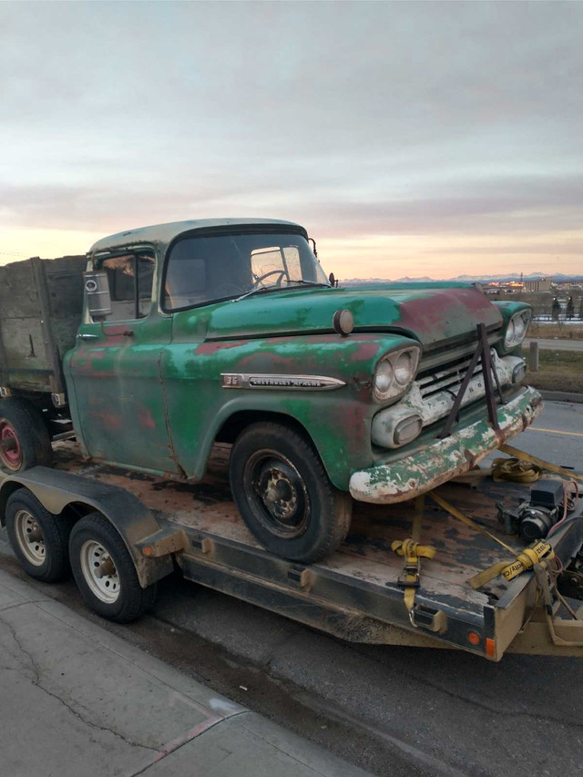 `59  CHEVROLET APACHE`   SHORT WHEEL BASE PROJECT !!! !!! in Classic Cars in Calgary