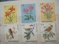 Rare stamps of San Marino &  Pierre MiQuelon & more      4689-90