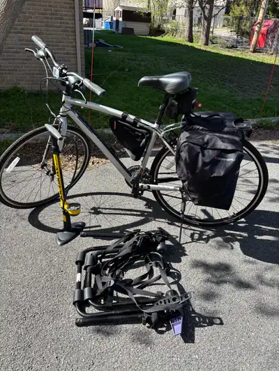 Velo hybride DeVinci Milano  + accessoires complets, View more