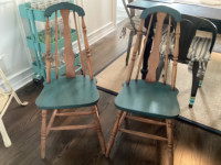 Pair of Restored Antique Chairs