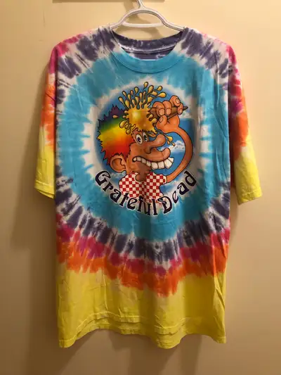 Vintage Grateful Dead Liquid Blue Tie Dye T-Shirt (2003). Brand new condition!! Size: Men's Extra La...