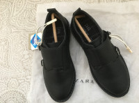 Boys Black Dress Shoes Size 31 (US 13 1/2)