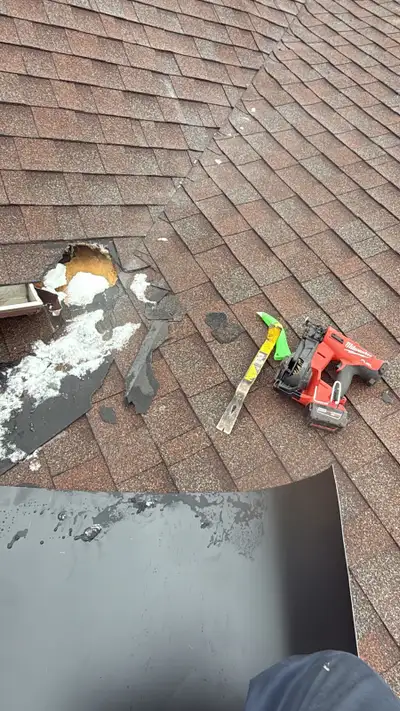 Roof leak, View more