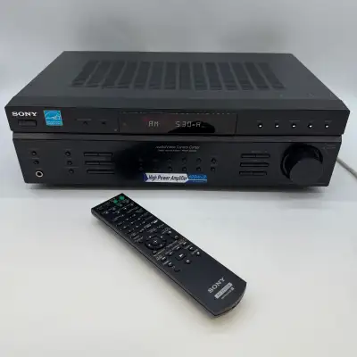 Sony STR-DE197 Stereo Receiver W/Remote bundle Tested and Clean, View more