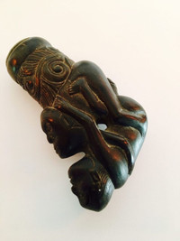 Rare Mid Century Vintage Indigenous Collectible Sculpture