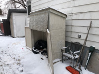 Vintage miniature shed