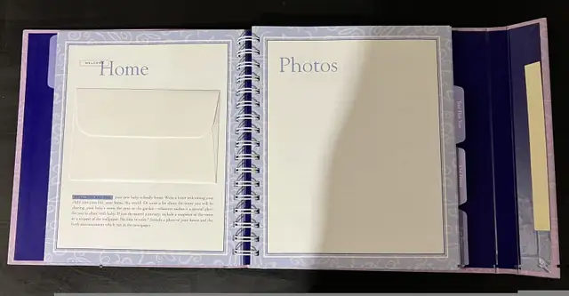 2 Memory Books: Baby Keepsake Memory Book & Birthday Memory Book in Other in Markham / York Region - Image 5