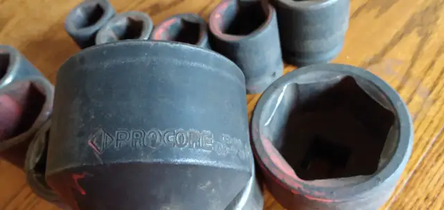 Procore impact sockets $125 OBO477289846816778241