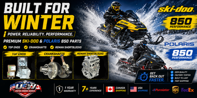 SKIDOO ETEC / POLARIS 850/800/600 Top End Kits Crankshafts Full Engines SKIDOOREPAIR.CA