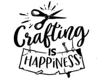 Box of crafting products 
