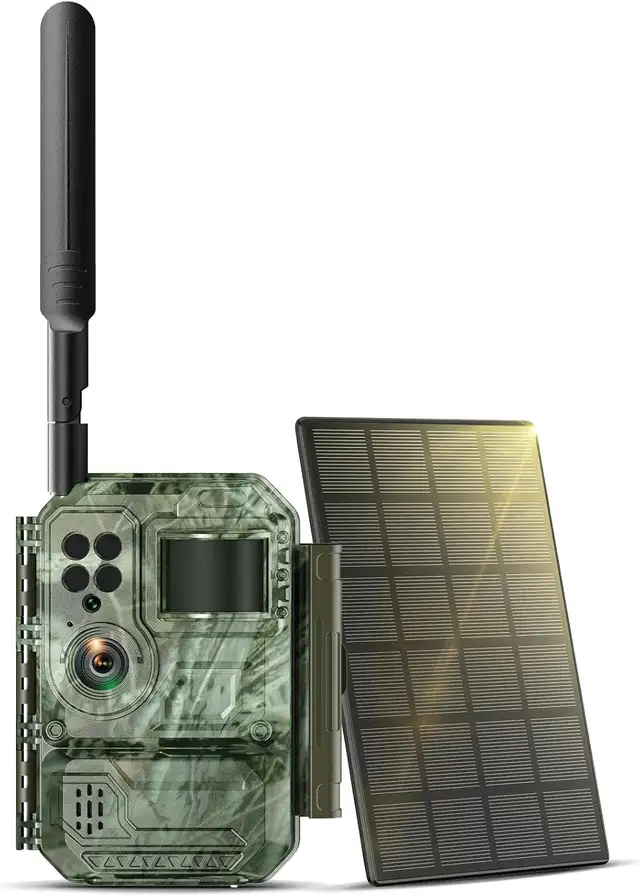 NEW Solar Cellular Trail Camera, Color Night Vision, Live Feed632349371571231220