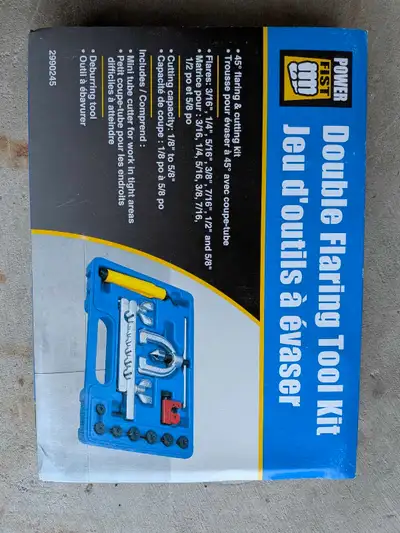 Power Fist Double Flaring Tool Kit Never used. Brand new If this ad is still live, the product is st...