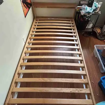 Wooden Twin bed frame, View more