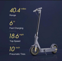 Used Like New Segway Ninebot MAX G30P IPX5 Electric Kick Scooter