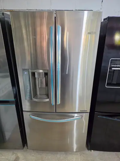 LG 33" Stainless Steel French Door Fridge Bottom Freezer, View more