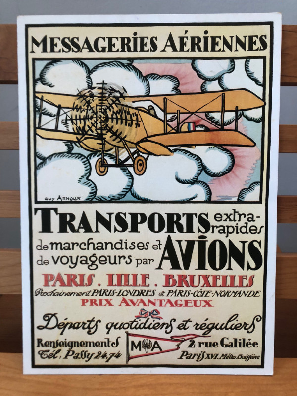 4 VINTAGE AIR FRANCE MENU TORONTO-PARIS BOEING 747 in Arts & Collectibles in City of Toronto - Image 4