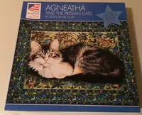 AGNEATHA AND THE PERSIAN CATS 1000 Piece Jigsaw Puzzle